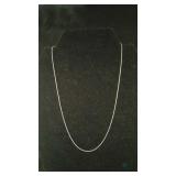 10K White Gold Necklace
