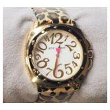 St.Steel Betsey Johnson Watch