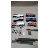 Assorted Lot of HO Train Parts
