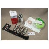 Spark Plug Socket Set, solder braid, Wide Ribbon M