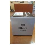 NEW Canon EF 50mm f/1.8 STM lens