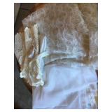 Lace table cloths and runner