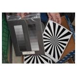 Box of misc remotes, cpu fans,