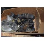 Two boxes of misc. casters