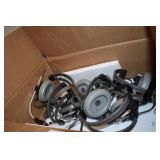 Lot of approx 5 vintage Telex model CS-78 headset