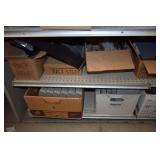 2 shelves of VHS and Beta Tapes