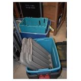 Assorted Jumbo Storage Totes