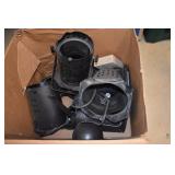 Box of approximately 8 stage lighting canisters