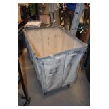 Canvas Material cart on wheels