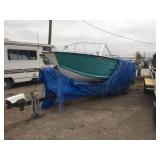 1977 TRAILER W BOAT TRAILER W BOAT 77911