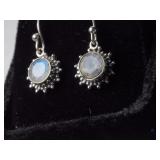 Sterling Silver Labradorite earrings