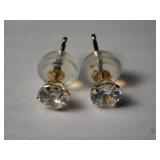 14KT Cubic Zircon earrings