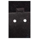 4mm CZ Stud Earrings