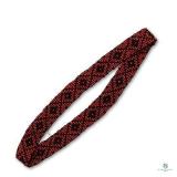 Red and Black Diamond Pattern Stretch Fashion Head