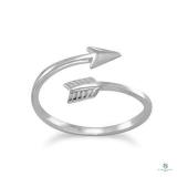 Aim High Arrow Wrap Around Ring