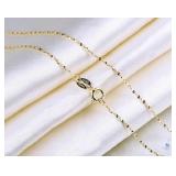 YELLOW GOLD PLATED PURE 925 ITALY STERLING SILVER