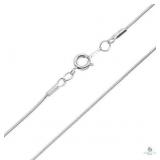 WHITE GOLD PLATED 925 STERLING SILVER SNAKE CHAIN