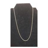 14 Karat Gold Plated Brass Rope Chain (1.4mm)18"