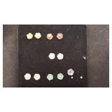 (6) Pairs Post Earrings