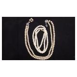 (2) Pearl Necklaces