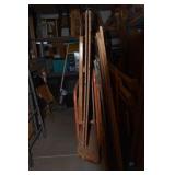 Rolling cart with lumbEr