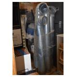 Approximately 6 pieces of 10" diameter HVAC Ducti