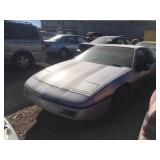 1987 Pontiac Fiero, VIN # 1G2PE11R3HP245515
