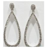 Large Pearl Dangle Earrings High Fashion Large