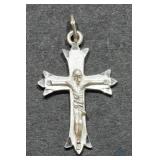 Sterling Silver Crucifix Pendant Sterling Silver