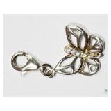Silver Butterfly Pendant Sterling Silver