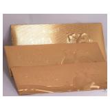 Christmas Card Santa Envelopes 24K Gold Foil Set