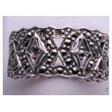 Marcasite St. Silver Ring Sterling Silver
