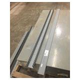 "Panduit" type  plastic wiring duct.