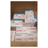 Approximately 35 smoke alarms and strobes