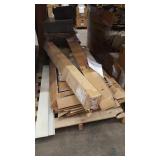 Pallet of miscellaneous electrical and plenum piec