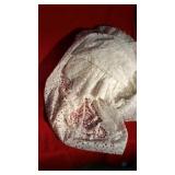 Assorted Lot of Lace Linens Curtains, Table