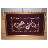 Music Instruments- Woven Picture