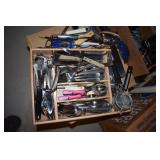 Large Drawer of kitchen Utensils