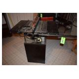 Homecraft Table saw made by Rockwell International