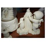 Collectors pieces and snow globe