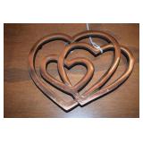 Copper art hot plates