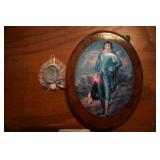 Dorothy Irwin Plaque with broach