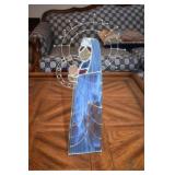 Stained glass Mary and Baby Jesus