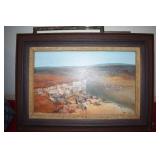 Richard Starr "Crows Artist" Painting