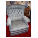 Teal recliner rocker