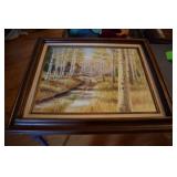 Joe Lumpkin "Birch Trees" (Watercolor)