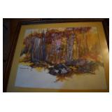 Painting - "Wisconsin Gold" Aspens by Thorns