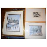 Prints by Claussen and Simone Hudson