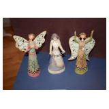 3 Female Musical Statues