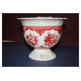 Floral Ceramic basket